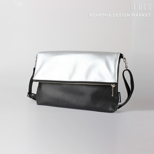Fold Bag Silver & Black
