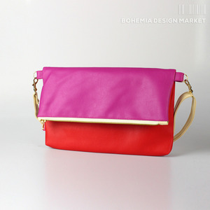 Fold Bag Red & Pink